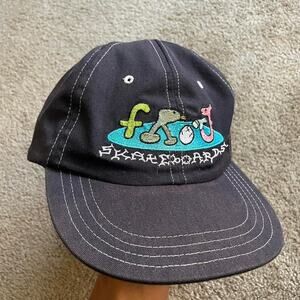 Frog skateboards hat slight sun